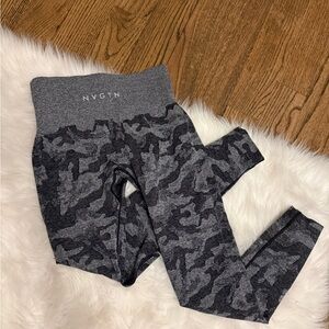 NVGTN Gray Camouflage Leggings